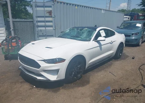 2020 Ford Mustang Ecoboost Fastback z USA, uszkodzony, nr VIN 1FA6P8TH2L5149769